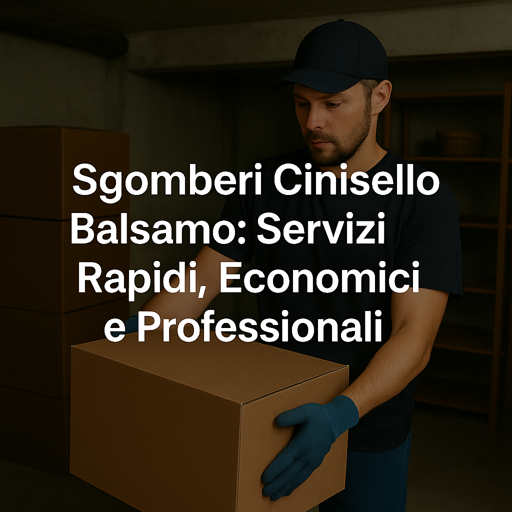 sgomberi Cinisello Balsamo